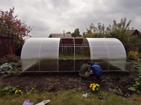 Ремонт теплиц-замена сотового поликарбоната 5000 р.